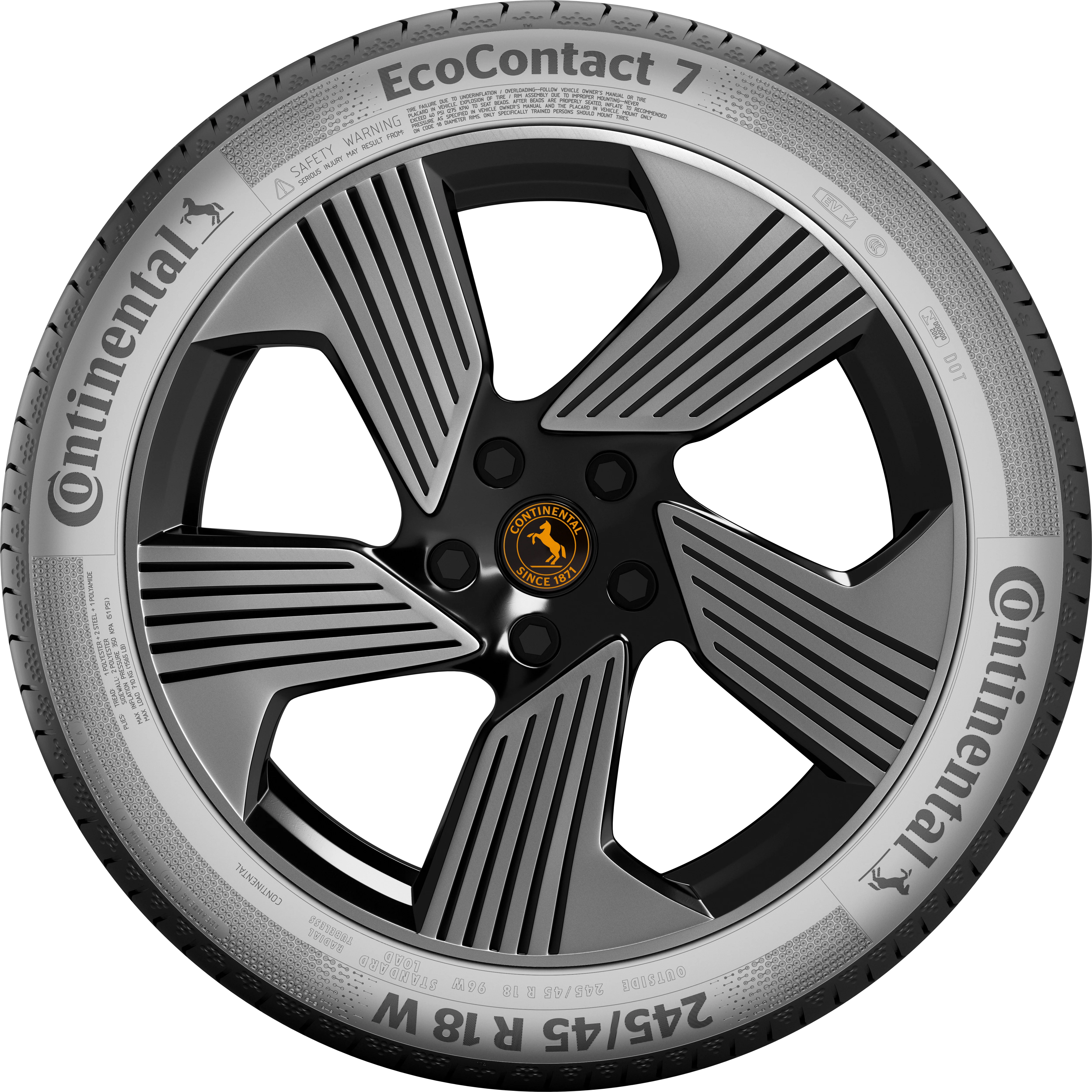 letni gumi CONTINENTAL  225/50 R17 ECO 7 MO XL 98W